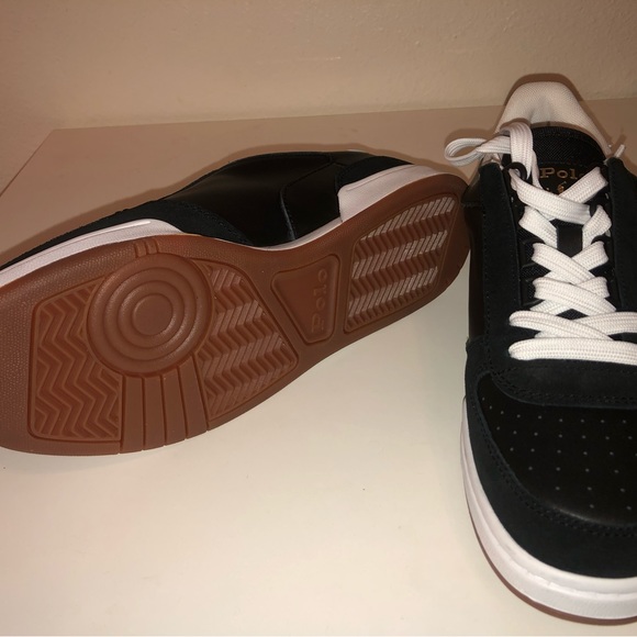 Man's Sneakers & Athletic Shoes Polo Ralph Lauren Court Low-Top Sneaker Size 8 - Picture 6 of 6